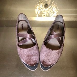 Old Navy Velvet Flats